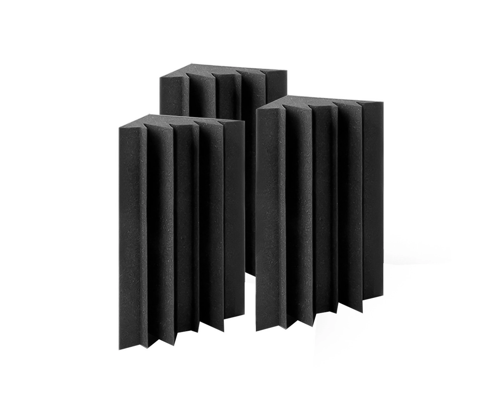 Alpha 40pcs Studio Acoustic Foam Corner Bass Trap Sound Absorption Treatment