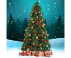 Jingle Jollys Christmas Tree 2.4M 8FT Xmas Decorations Green