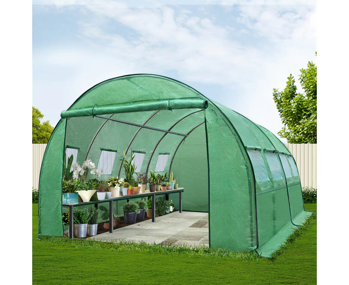 Greenfingers Garden Shed Greenhouse 4MX3M Replacement Cover Only