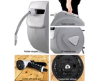 Water Hose Reel 30M Retractable Garden Auto Rewind Spray Gun