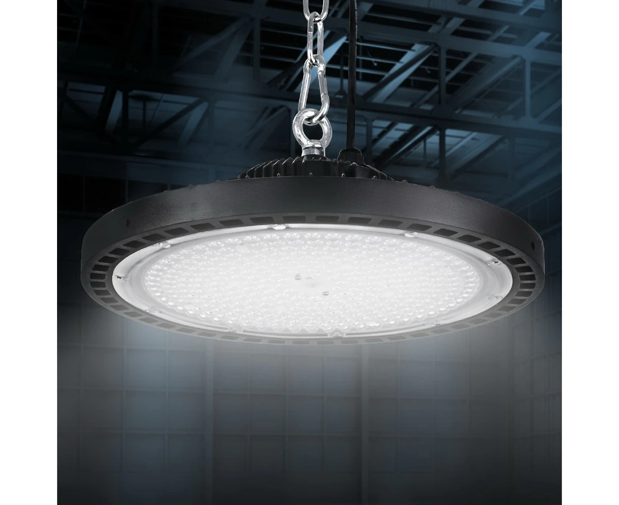 Leier LED High Bay Lights 200W UFO Industrial Workshop Warehouse Factory Lamp