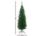 Jingle Jollys Christmas Tree 1.8m Xmas Tree Decorations Green 300 Tips