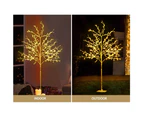 Jingle Jollys Christmas Tree 1.5M 304 LED Lights Xmas Tree Decor Warm White