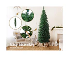 Jingle Jollys Christmas Tree 1.8m Xmas Tree Decorations Green 300 Tips