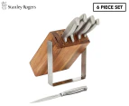 Stanley Rogers 6-Piece Quick Draw II Knife Block Set