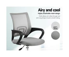 Office Chair Gaming Chair Computer Mesh Chairs Executive Mid Back Grey