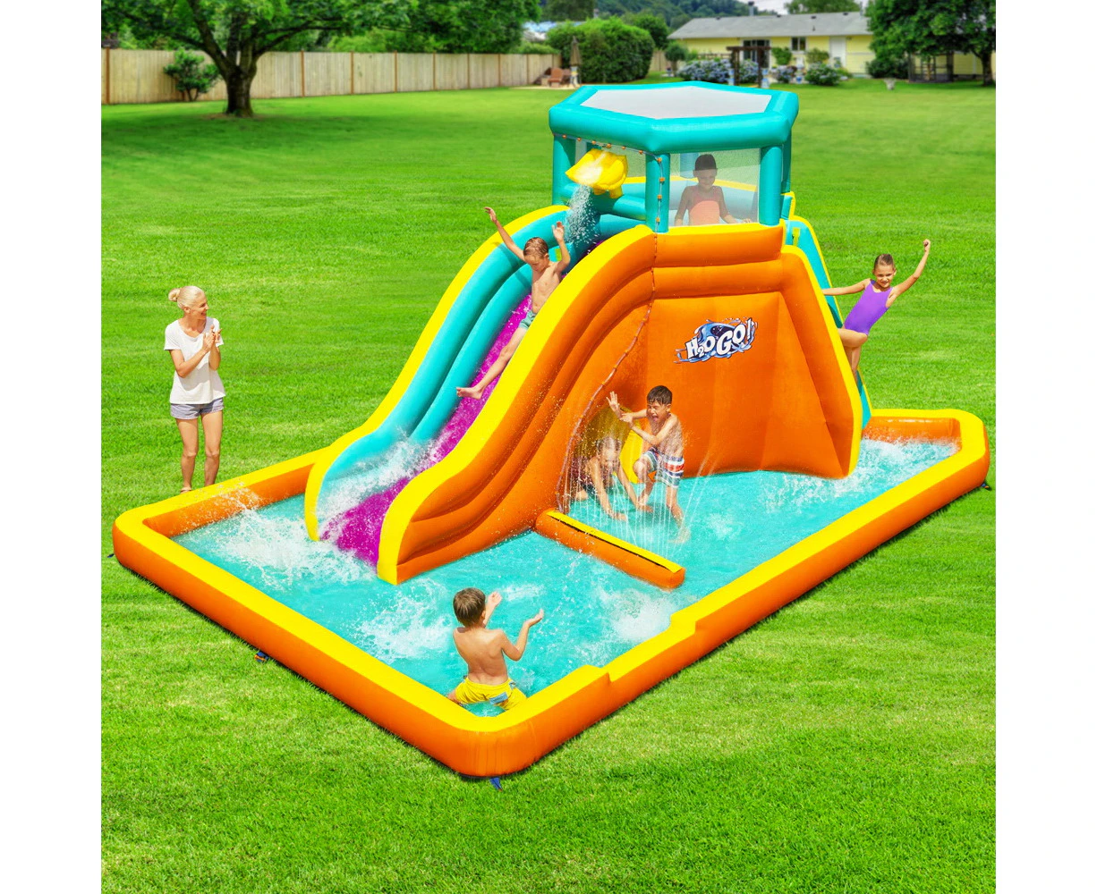 Bestway Water Slide Park 565x373x265cm Kids Swimming Pool Inflatable Play Centre