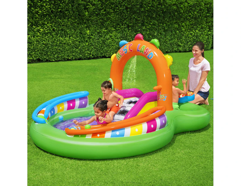 Bestway Kids Pool 295x190x137cm Inflatable Above Ground Swimming Play Pools 349L