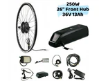 TDR 250W 26" Front Hub 36V 13Ah Battery Electric Bike Conversion Kit