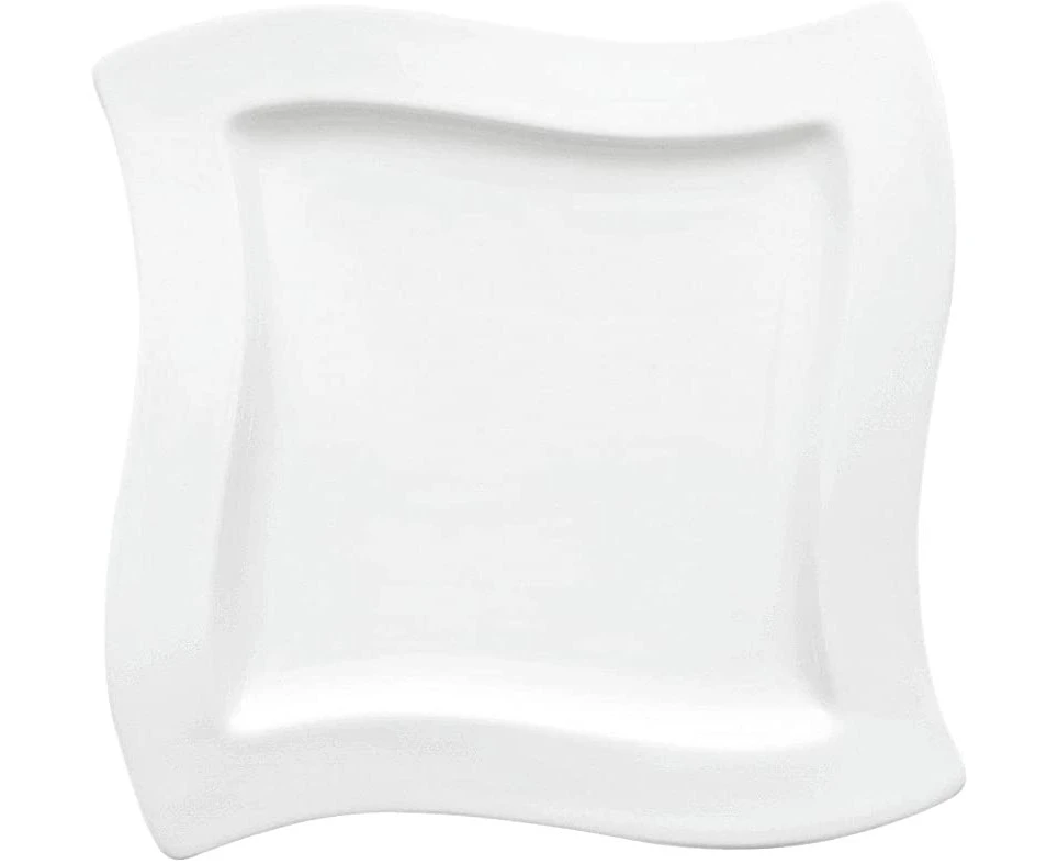 (Breakfast Plate Square, 24 cm) - Villeroy Boch Dinnerware, New Wave Square Salad Plate