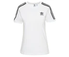 Adidas Originals Women's 3-Stripes Tee / T-Shirt / Tshirt - White