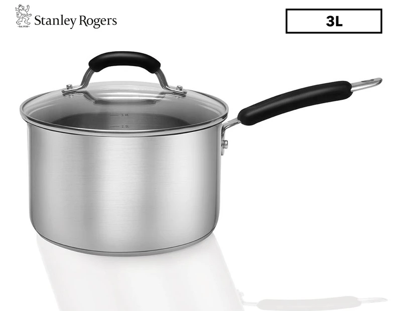Stanley Rogers 20cm Pro-Form Saucepan w/ Glass Lid