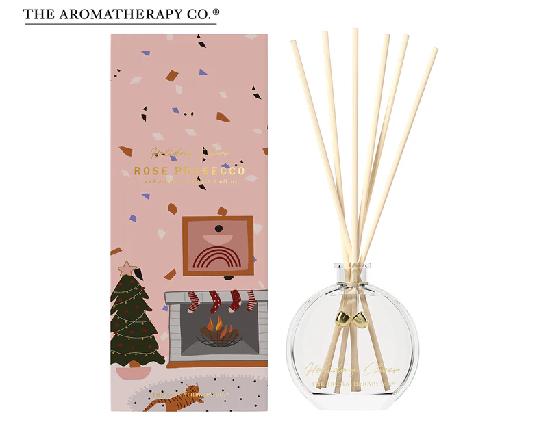 The Aromatherapy Co. Rose Prosecco Diffuser Holiday Cheer 100mL