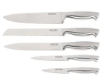Stanley Rogers 6-Piece Tapered Vertical Knife Block Set
