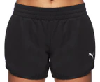 Puma Women's Active 4 Woven Shorts - Puma Black