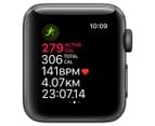 Apple Watch Series 3 (GPS) 38mm Space Grey Case with Black Sport Band 4