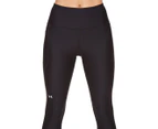 Under Armour Women's HeatGear Armour High-Rise Leggings / Tights - Black/White