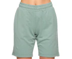 Lotto Women's French Terry Knit Shorts - Moss