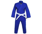 Dragon Blue 1.5 (550Gsm) Judo Weave Uniform[3]