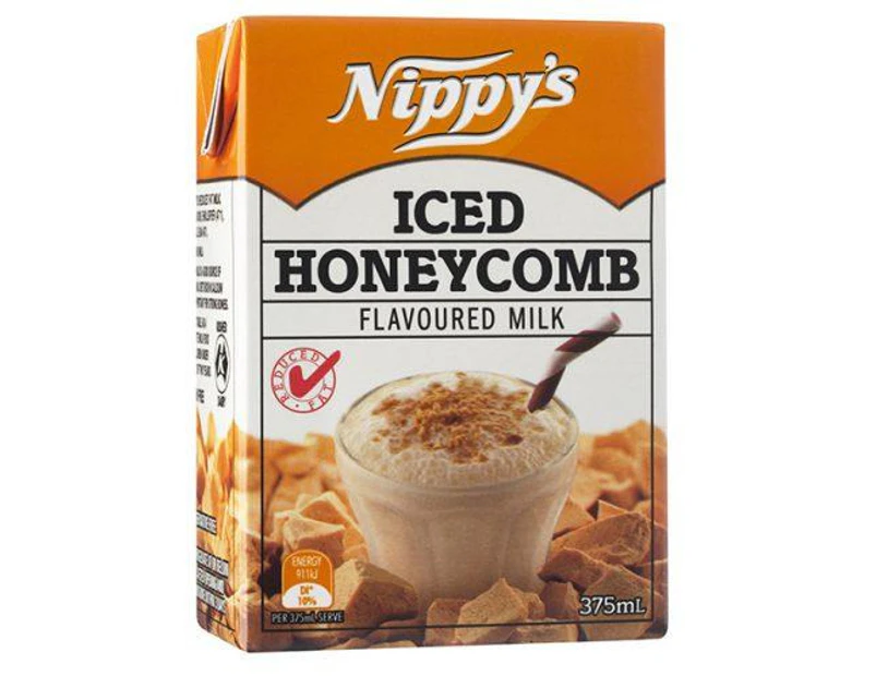 Nippy's Flavoured Iced Honeycomb Milk 375ML x 24 Pack