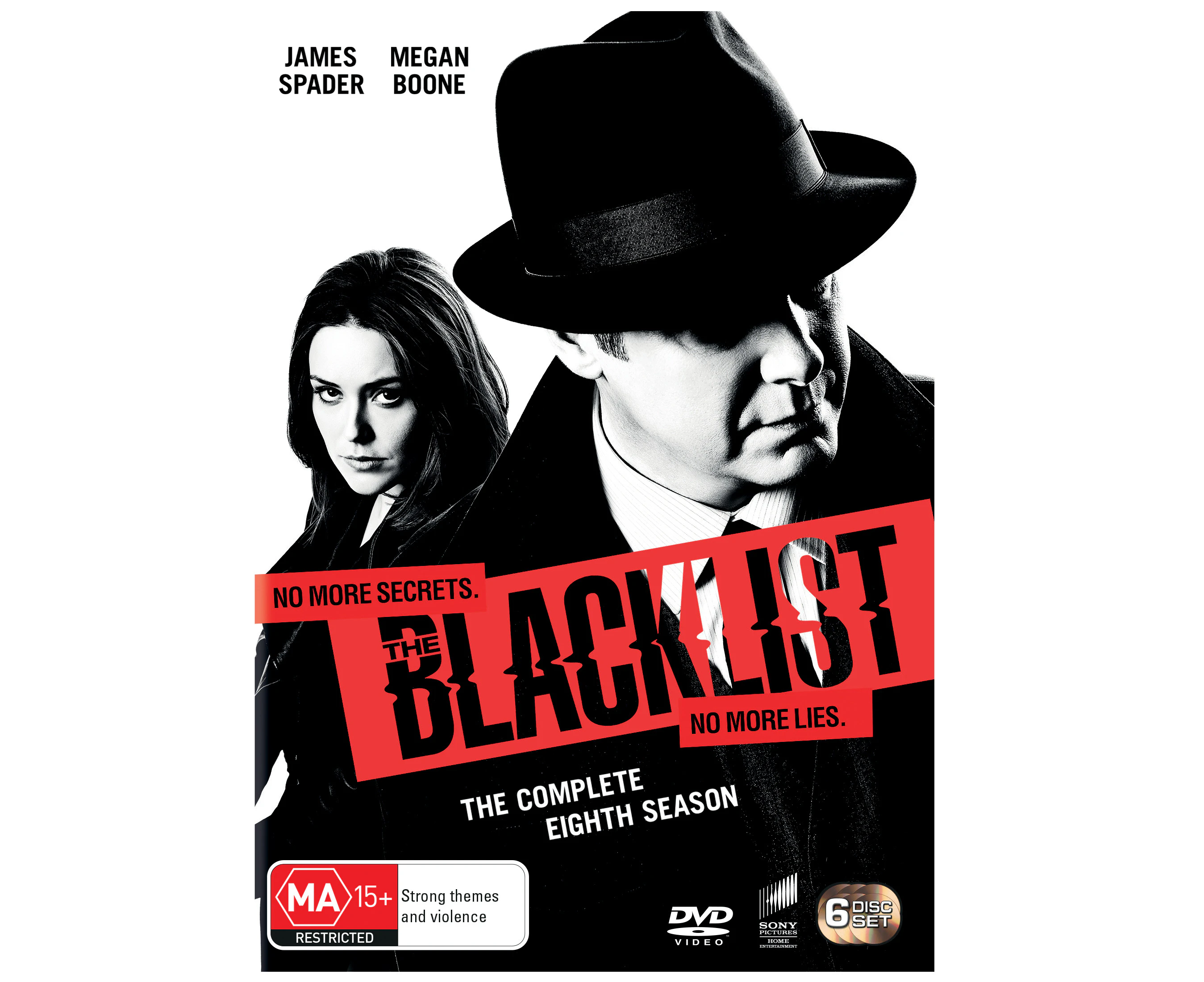 The Blacklist The Complete Eighth Season 8 Box Set DVD Region 4