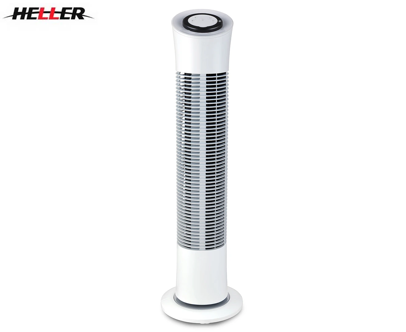 Heller 77cm Electric Air Cooling Tower Fan Oscillation w/ Remote Control White