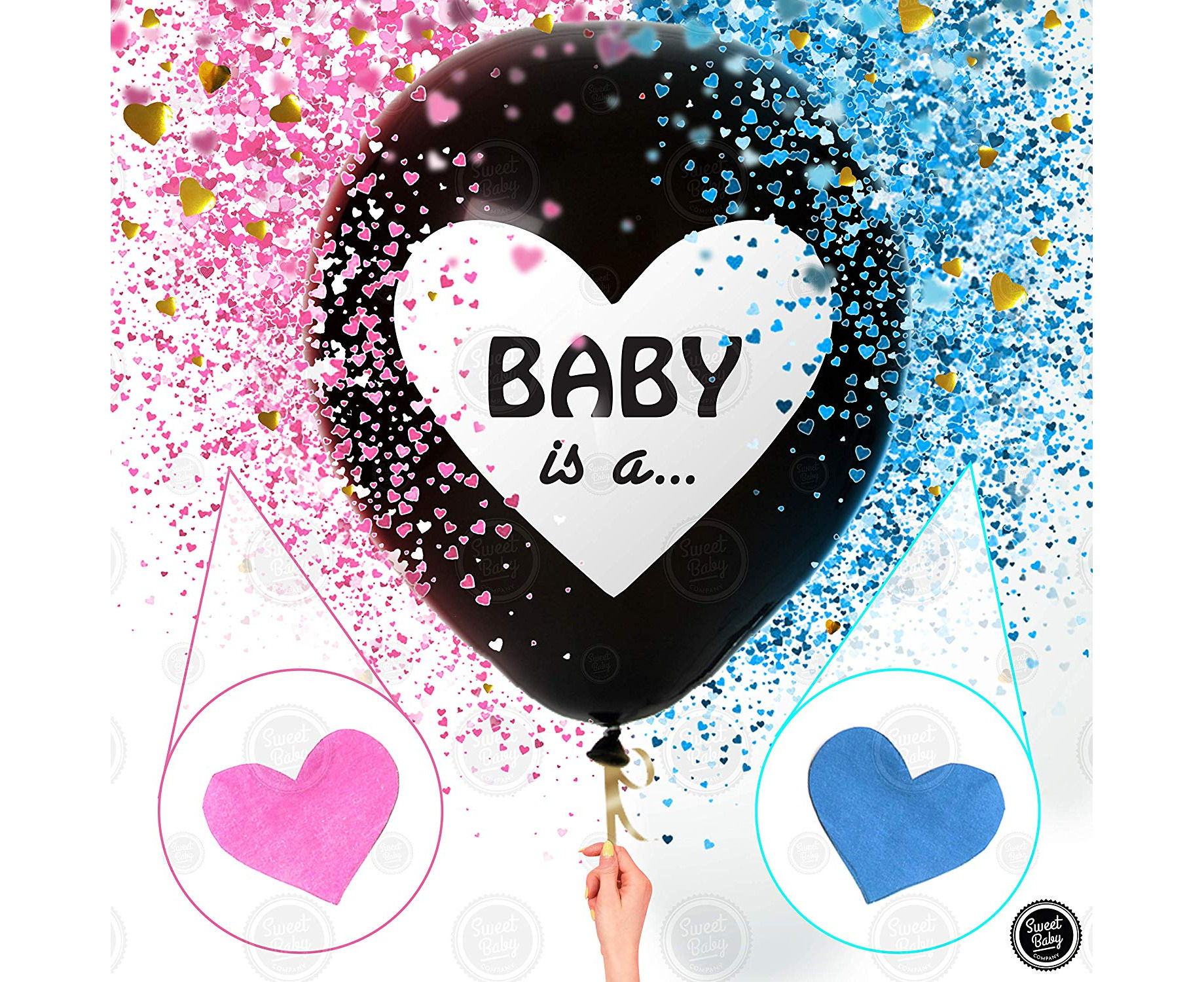 Sweet baby best sale girl balloons