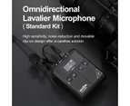 Godox WMICS1 UHF Wireless Microphone System for Smartphone Camera Mixer Recorder ( 2x Transmitter & 1x Receiver)