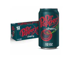 Dr Pepper Cherry Cans 355ml 12 Pack