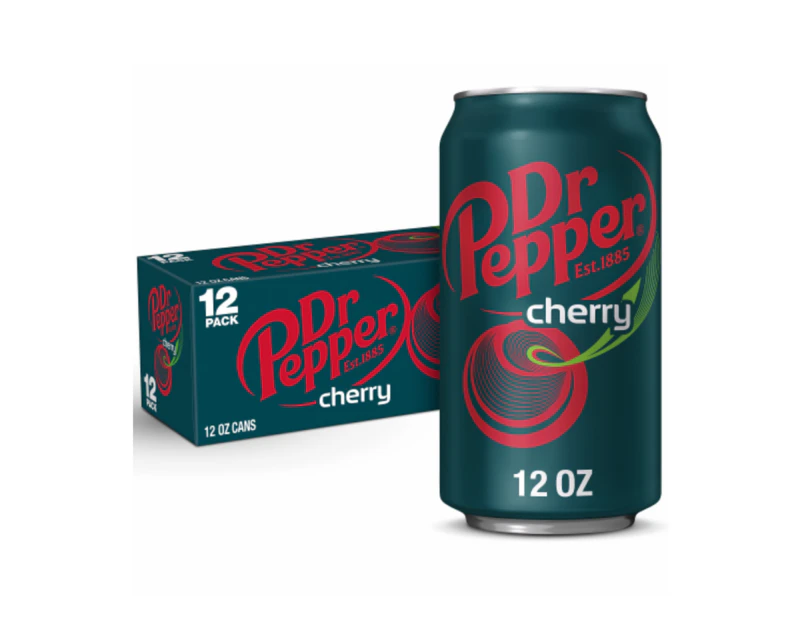 Dr Pepper Cherry Cans 355ml 12 Pack