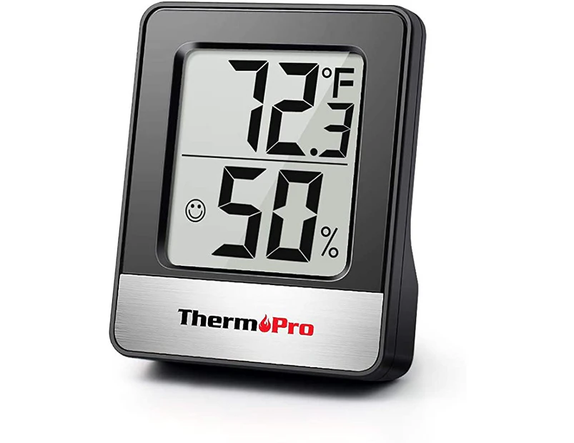 ThermoPro Digital Wireless Indoor or Outdoor White Hygrometer and