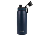Oasis 780mL Double Walled Insulated Sports Bottle w/ Screw Cap - Navy