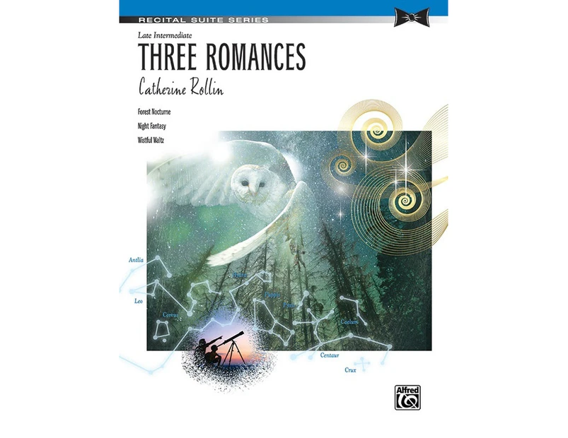 Three Romances Late Intermediate Piano