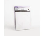 Quilled Creations Cards & Envelopes10X13CM  6/Pkg - White Tri-Fold with Circle Opening