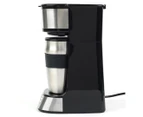 Salter 750W Electric Digital Coffee Maker to Go w/420ml Stainless Steel Mug