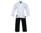 Dragon Karate Salt & Pepper Uniform (8oz) [Size:1]