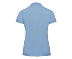 Russell Europe Womens Classic Cotton Short Sleeve Polo Shirt (Sky) - RW3279