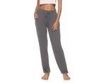 Strapsco Womens Yoga Pants Wide Leg Drawstring Running Loose Lounge-Gray