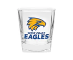 AFL 4-Piece West Coast Eagles Spirit Glass, Jigger & Pourer Gift Pack