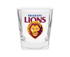 AFL 4-Piece Brisbane Lions Spirit Glass, Jigger & Pourer Gift Pack