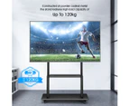 40 to 100 Inch Mobile TV Stand Freestanding TV Bracket Adjustable Television Mount