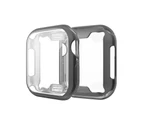 Strapmall TPU All Around Screen Protective Cover for iWatch SE/6/5/4/3/2/1-Black