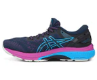 ASICS Women's GEL-Kayano 27 Running Shoe - French Blue/Aqua