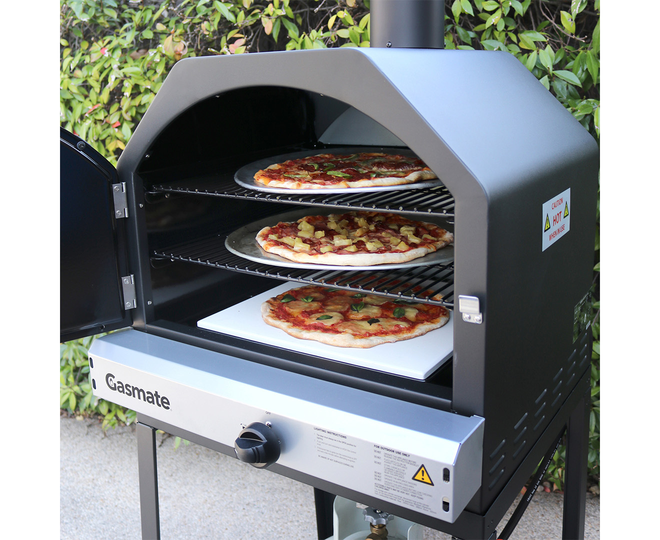 gas mate pizza oven stand