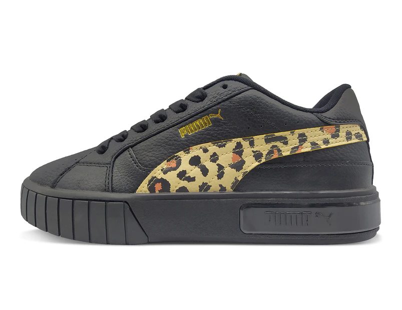 Puma Women's Cali Star Leopard Sneakers - Puma Black/Summer Melon/Pheasant