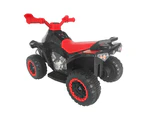 Indoor/Outdoor Black Electric Quad Bike Ride On/Motorbike/Kids/Toddler/Battery