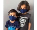 Kid's Face Mask - Reusable Breathable Comfortable Facemasks - Black by Jaanuu. Extremely Comfortable For All Day Wear 5