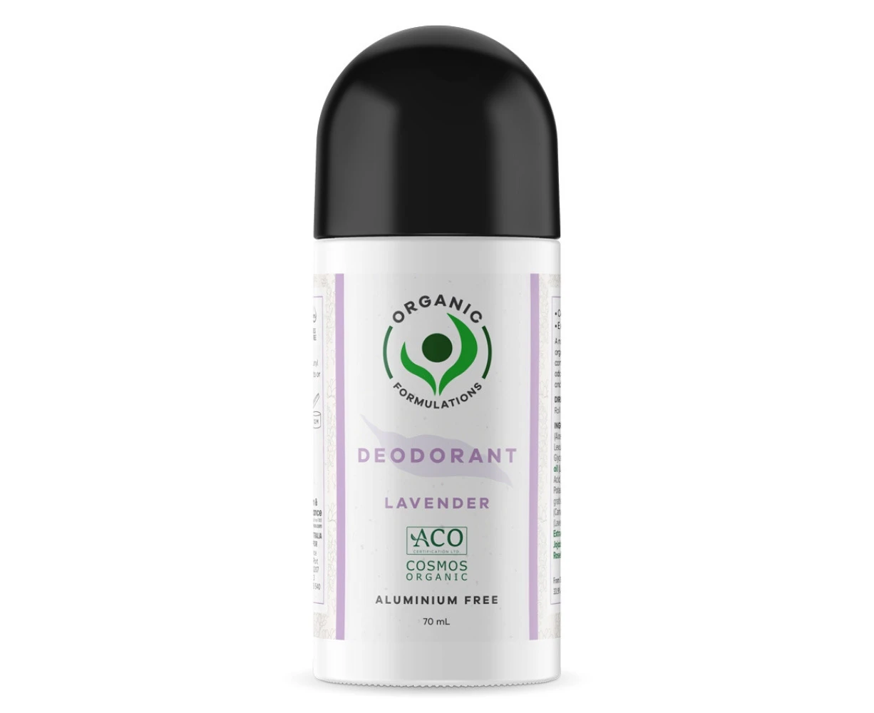 Organic Formulations Lavender Fields Deodorant 100ml | Certified Organic