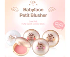 It's Skin Babyface Petit Blusher #4 Sweet Peach Powder Compact Blush + Face Mask