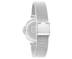 Tommy Hilfiger Women's 32mm Cami Stainless Steel Mesh Watch - Silver/White